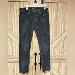 Forever 21 Dark Wash Mid-rise Skinny Jeans